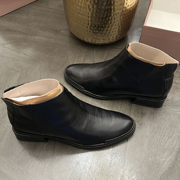 Sarto Franco Sarto Womens Nemi Leather Booties Ankle Boots - Picture 6 of 12